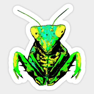 Praying Mantis Sticker